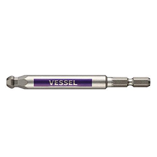 ベッセル(VESSEL) 片頭ボールポイント 剛彩ビット 対辺8×100 1本 GSBP080S