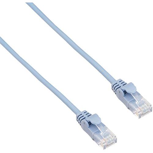 エレコム LANケーブル Cat5e 3m 爪折れ防止コネクタ やわらか ブルー LD-CTY/BU...