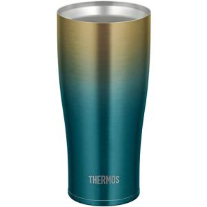 サーモス 真空断熱タンブラー 0.42L ブルーゴールド JDE-421LTD BLGD 父の日 ギフト ビール 男性 女性 誕生日 プレゼント