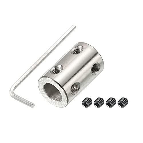 PATIKIL リジッドカップリング モーターシャフトジョイントコネクタ リジッドシャフトカプラー ...