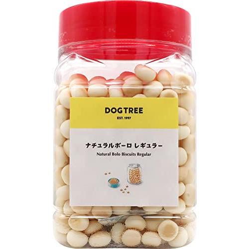 ドッグツリー (DOGTREE) 犬 おやつ ナチュラルボーロ レギュラー ボトル 220g 国産