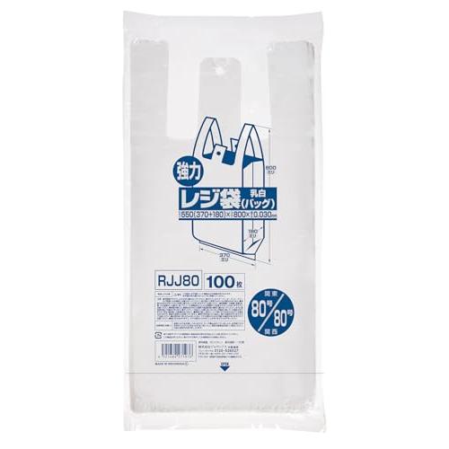ジャパックス レジ袋 80号 (西日本80号) 100枚