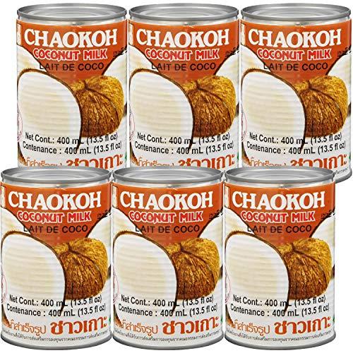 アライドコーポレーション チャオコー ココナッツミルク 400ml ×6個