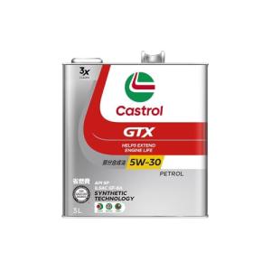 Castrol(カストロール) エンジンオイル GTX ULTRACLEAN 5W-30 API SP 3L 4輪ガソリン車専用 部分合成油