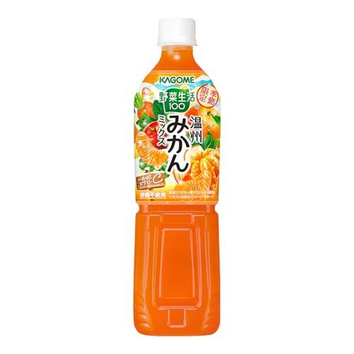 カゴメ 野菜生活100 温州みかんミックス 720mlペットボトル×15本（季節限定品 砂糖不使用 ...
