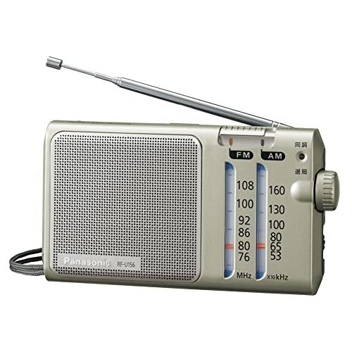パナソニック ラジオ FM/AM/ワイドFM対応 シルバー RF-U156-S