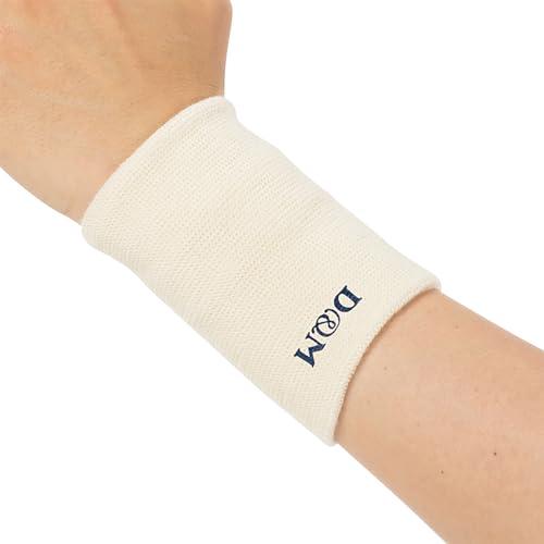 D&amp;M(ディーアンドエム) ウールサポーター 手首サポーター 1個入 保温 チクチクしない 日本製 ...