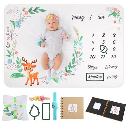 MYPIN 寝相アート マット 月齢フォト 赤ちゃん ベビーシーツ 月齢フォト 女の子 男の子 赤ん...