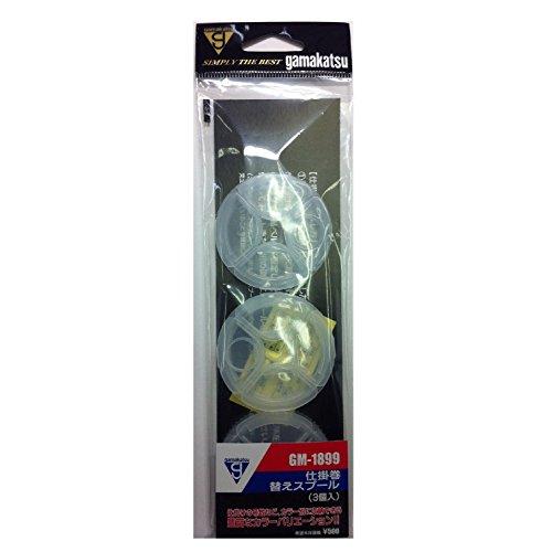 がまかつ(Gamakatsu) 仕掛け巻き 仕掛巻替えスプール 50×50mm 3個 ホワイト GM...