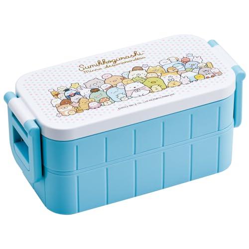 スケーター(Skater) 弁当箱 600ml 抗菌 2段 女性用 すみっコぐらし あつまるんです ...