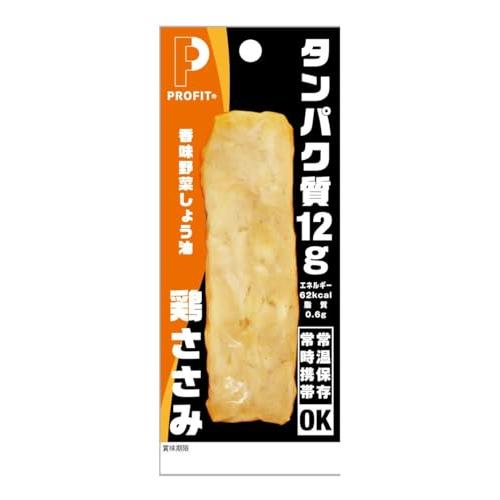 丸善 PROFIT ささみ 香味野菜しょう油 高タンパク 50g×10本