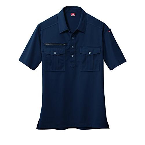 BURTLE バートル 半袖シャツ 春夏用 707 3 ネイビー 5L