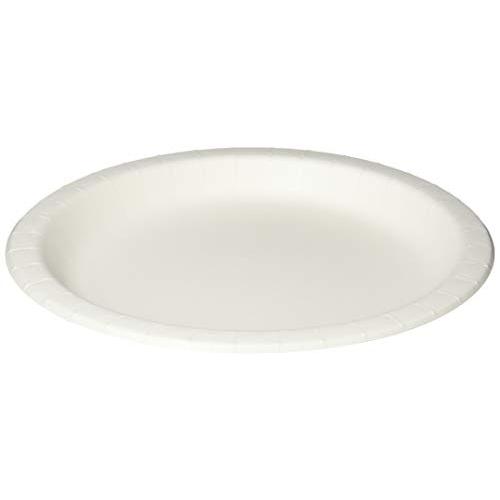 ペーパーウェア(Paperware)ナチュラルパルプ プレート 22cm 100P 厚手タイプ レン...