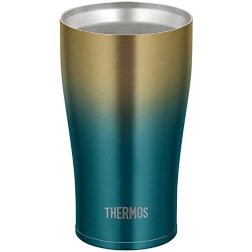 サーモス 真空断熱タンブラー 0.34L ブルーゴールド JDE-341LTD BLGD 父の日 ギ...