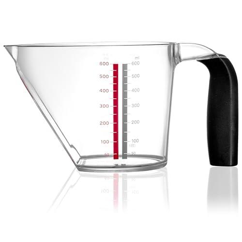 貝印 計量カップ 耐熱 600ml 上から量れる SELECT100 DH3138
