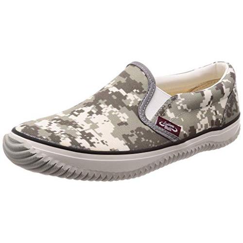 福山ゴム カジュアル作業靴 ラスティングブル メンズ グレーカモフラージュ 26.5 cm 3E