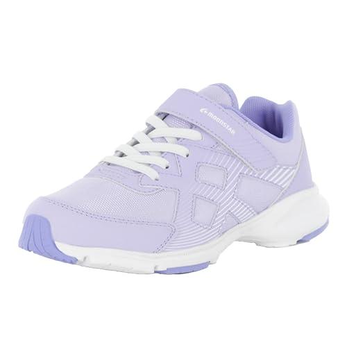 ムーンスター スニーカー AG J001 キッズ パープル 23.5 cm 2E
