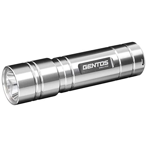 GENTOS(ジェントス) 懐中電灯 小型 LEDライト 単4電池式 260ルーメン SNM-L14...