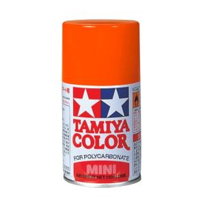 タミヤ(TAMIYA) ポリカーボネートスプレー PS-61 メタリックオレンジ 模型用塗料 86061｜remtory