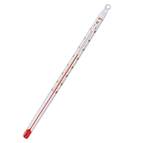 佐藤計量器(SATO) 棒状温度計 0~100度 15cm (感温液色/赤) 0620-00