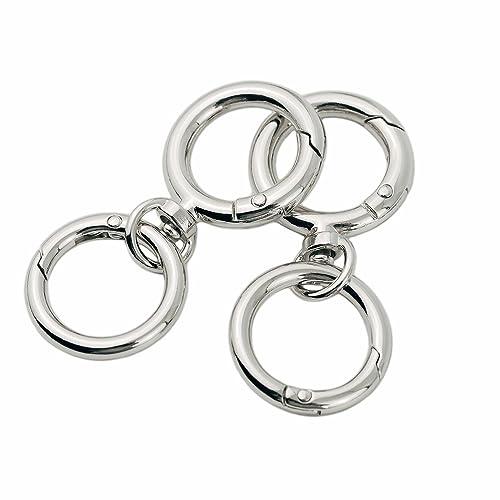 2個入り スプリングキーホルダー 金具 キーホルダー金具 ナスカン レジン パーツ キーホルダーパー...