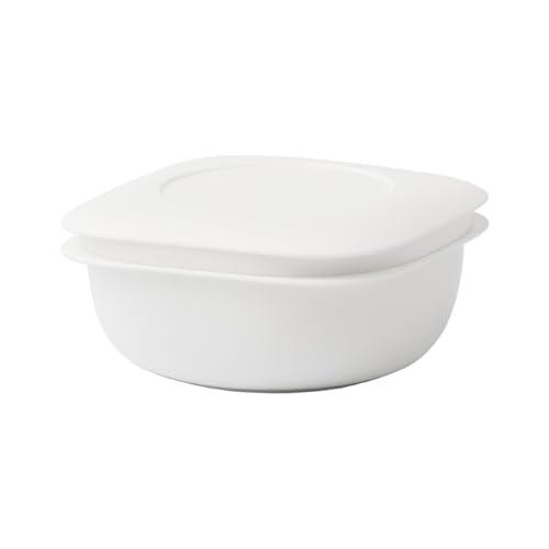 ライクイット (like-it) 蒸気であたためる冷凍ごはん容器 LBK-21 ホワイト 一膳分(1...