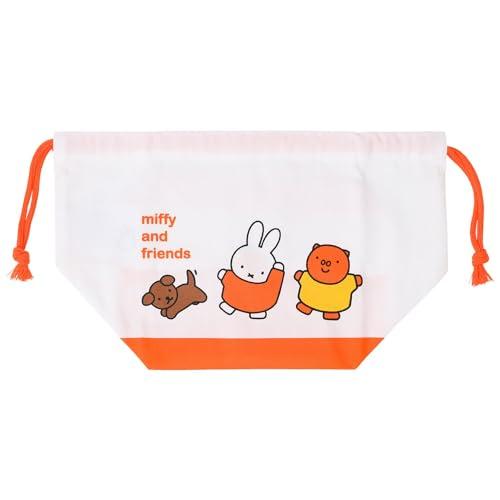 クツワ(Kutsuwa) ミッフィー お弁当袋 miffyキッズランチシリーズ MF822 日本製