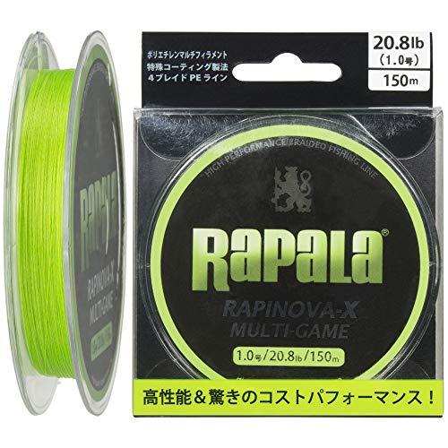 Rapala(ラパラ) PEライン ラピノヴァX マルチゲーム 150m 1.0号 20.8lb 4...