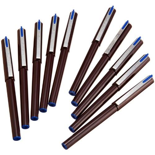 ぺんてる サインペン プラマン JM20-CD 10本セット 青