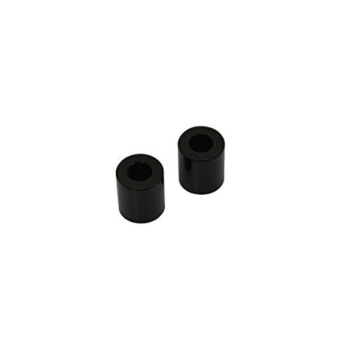 C.F.POSH アルミスペーサー M6(1/4インチ) T15mm ブラック 2個 201443-...