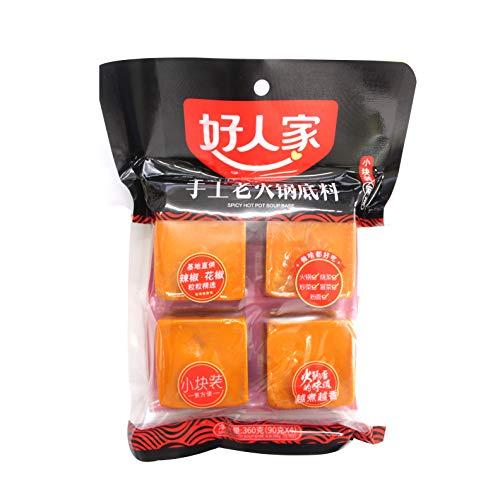 友盛貿易 好人家 手工火鍋底料 4個装(鍋ノ素) 360g ×4個