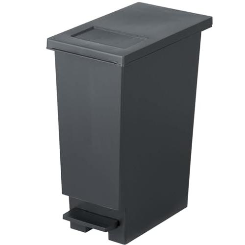 新輝合成 トンボ スウィッシュ ゴミ箱 20リットル 蓋を開けずにごみを捨てられる プッシュタイプ ...
