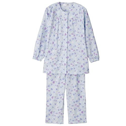 ハナサンテラス 介護用パジャマ ワンタッチテープ 介護 パジャマ 婦人 女性 上着のみワンタッチテー...