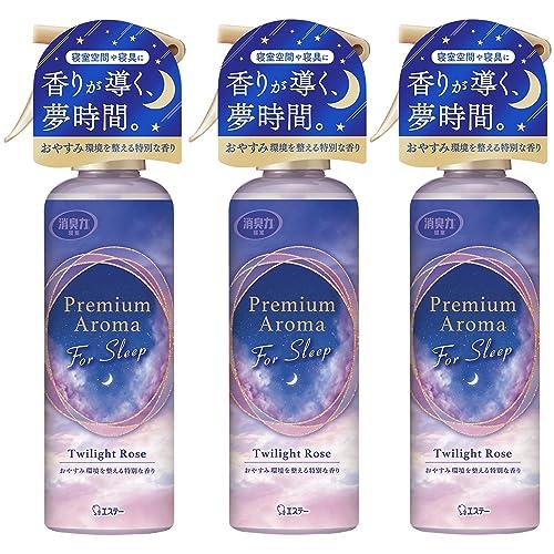 消臭力 プレミアムアロマ For Sleep まとめ買い 部屋用 ミスト トワイライトローズ 165...