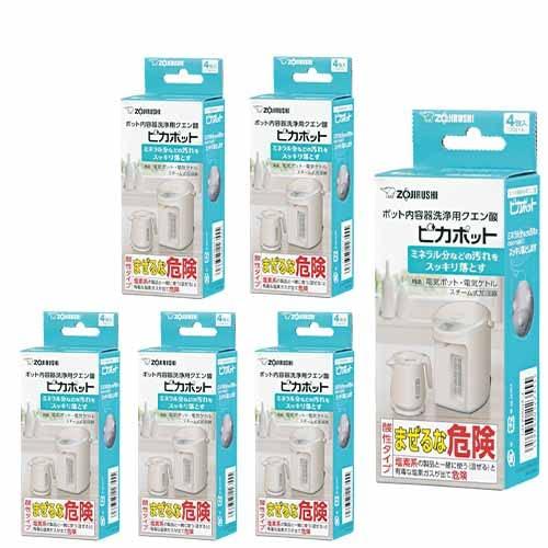 象印マホービンポット内容器洗浄用クエン酸 ピカポット CD-KB03X-J 30g×4包　×6個セッ...
