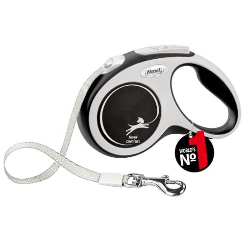 フレキシ (flexi) ニューコンフォート テープ S(15kg未満) 5m ブラック 犬用リード