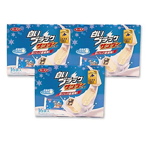 北海道限定 白いブラックサンダー １６袋入り ３箱セット