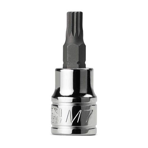 Capri Tools XZN トリプルスクエアスプラインソケットビット、メートル法(7mm (M7...