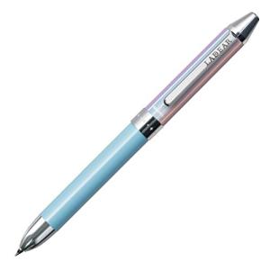 サクラクレパス 3色ボールペン レディア 0.4mm ストライプブルー GB3L1504-P#25B｜remtory
