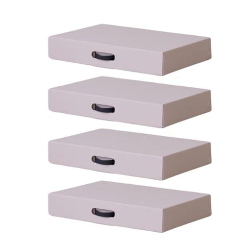 東洋ケース CRAFT+ メモリアル収納ボックス 4個組 W58.5 D44 H10cm 作品 収納...