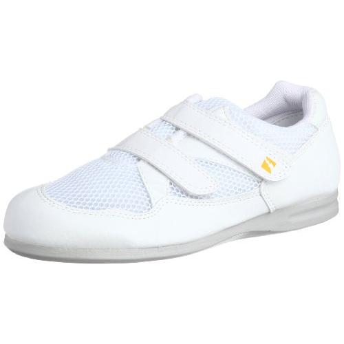 ミドリ安全 エレパス 静電作業靴 スニーカー 軽量 通気 クッション PS15S ホワイト 25.5...