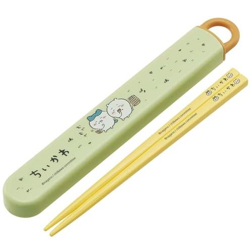 スケーター(Skater) お弁当 箸箱セット 箸 16.5cm 子供用 抗菌加工 ちいかわ 開けや...