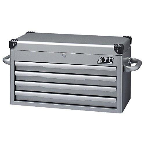 京都機械工具(KTC) ツールチェスト 4段4引出し シルバー EKR-1004