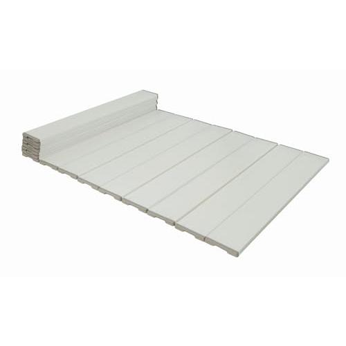 ミエ産業 折りたたみ式 コンパクト 風呂ふた 製品サイズ(約)75×141.8cm ホワイト (本体...
