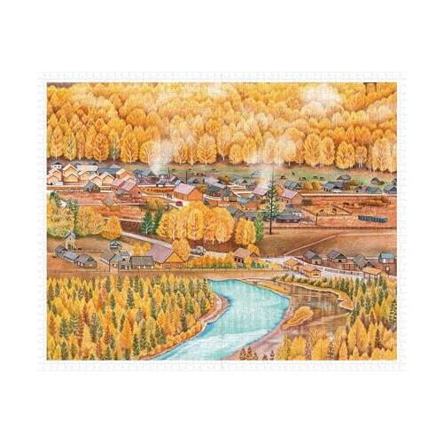 ピントー(Pintoo) 2000ピース プラ製ジグソーパズルSANJI＿ヘムの秋(59X73cm)...