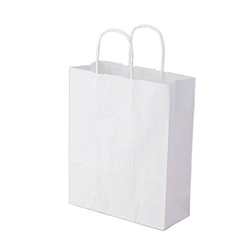 ヘイコー 手提 紙袋 25CB S シロ 26x10x31cm 50枚