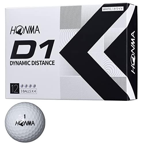 ホンマ ゴルフ ボール D1 D-1 BT2201 2ピース ソフト アイオノマー 飛び系 飛距離 ...