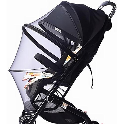 sezu ベビーカー サンシェード 虫よけカバー 日よけ 蚊帳付き メッシュ UVカット 紫外線対策...