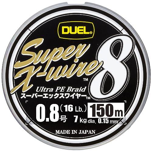 DUEL(デュエル) PEライン 0.8号 スーパーエックスワイヤー8 (Super X-wire ...