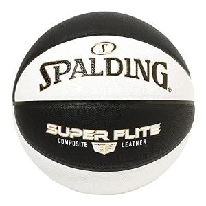 SPALDING(スポルディング) バスケットボール スーパーフライト ブラック×ホワイト 合成皮革 7号球 77-116J バスケ バスケット｜remtory